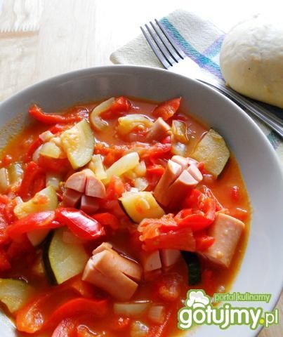 Leczo z parówkami wg edytaha