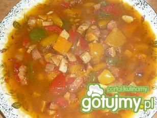 Leczo z pieczarkami wg wafelka Leczo z pieczarkami wg wafelka