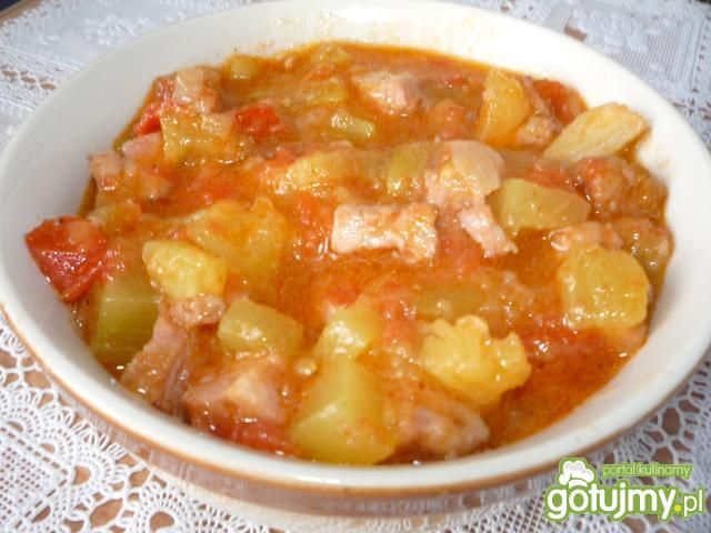 Leczo- z sezonowej cukini