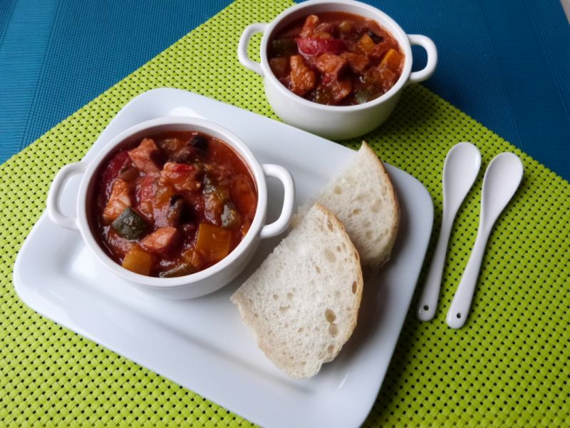 Leczo z szynką po cygańsku Leczo z szynką po cygańsku