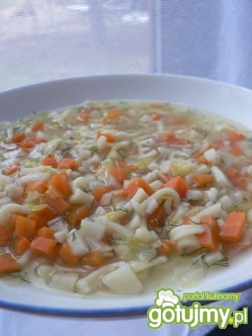 Lekka jarzynowa z makaronem Lekka jarzynowa z makaronem