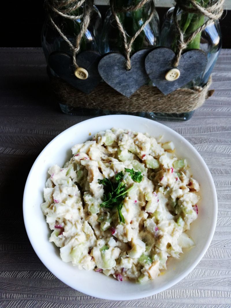 Lekka pasta z wędzonej makreli i ogórka Lekka pasta z wędzonej makreli i ogórka