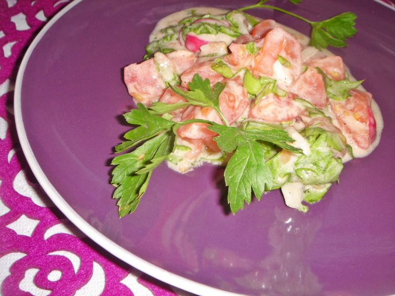 Lekka sałatka do obiadu