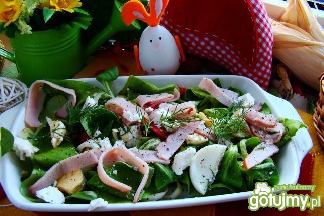 Lekka sałatka na drugi dzień świąt 