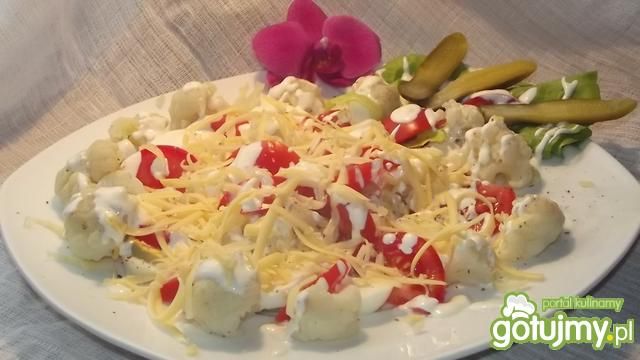 Lekka sałatka w chwilkę  Lekka sałatka w chwilkę