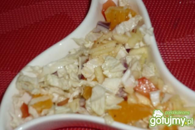 Lekka surówka z pekinką