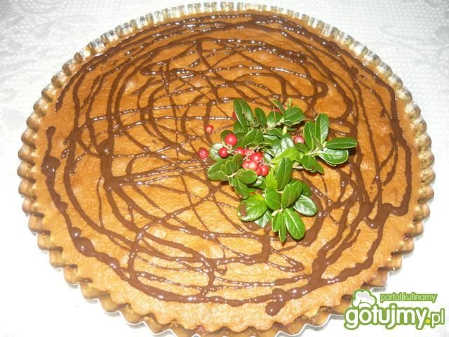 Lekka tarta z żurawiną