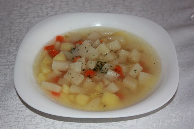 Lekka zupa kalarepowa Lekka zupa kalarepowa