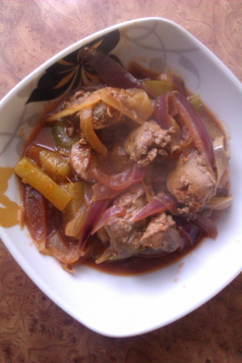 lekki gulasz z wątróbki lekki gulasz z wątróbki