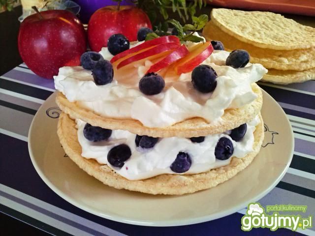 Lekki torcik waflowy Lekki torcik waflowy