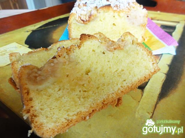 Lekkie ciasto z jabłkami