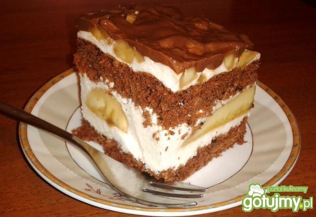 Lekkie ciasto z kremem jogurtowym Lekkie ciasto z kremem jogurtowym