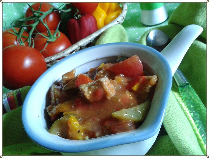 Lekkie leczo z indykiem Lekkie leczo z indykiem