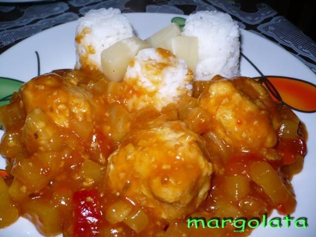 Lekkie słodko-kwaśne pulpeciki