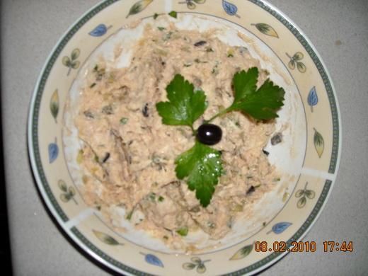 Lekko pikantna pasta z wędzonej makreli Lekko pikantna pasta z wędzonej makreli