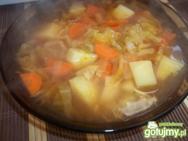 Lekko pomidorowy kapuśniaczek