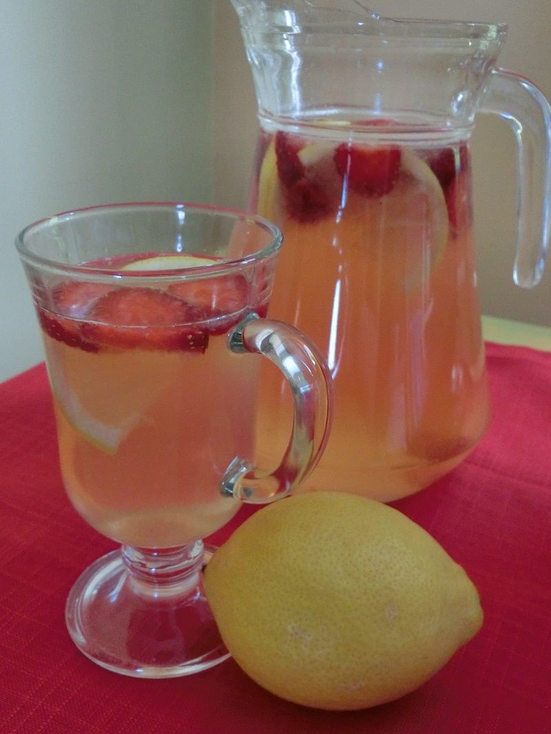 Lemoniada truskawkowa