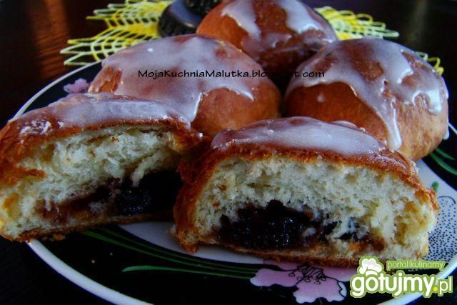 Lenie pieczone pączki 