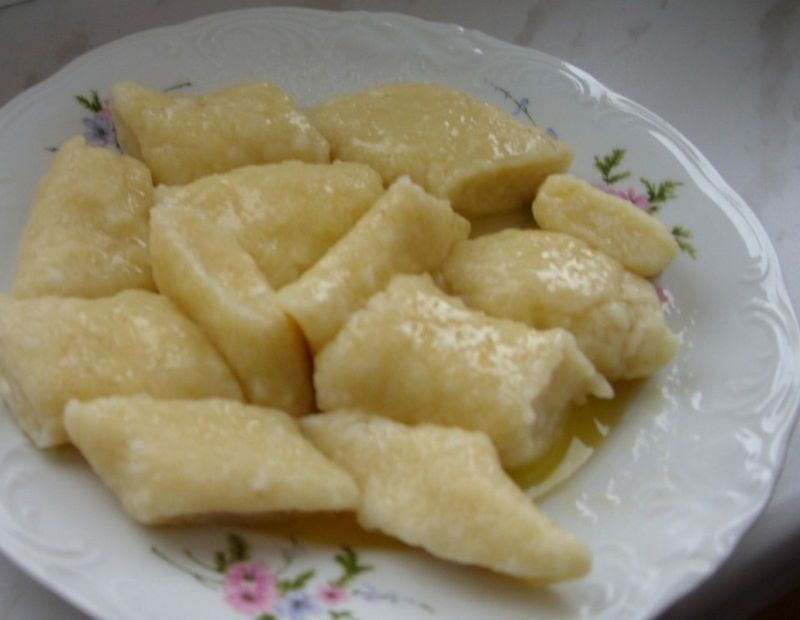 Leniwe pierogi z serem