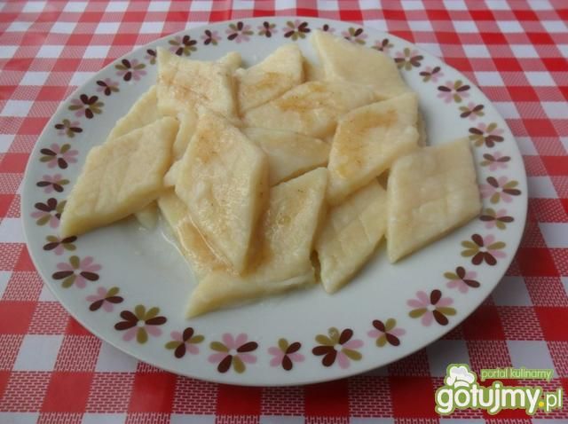 Leniwe pierogi z serem i ziemniakami 