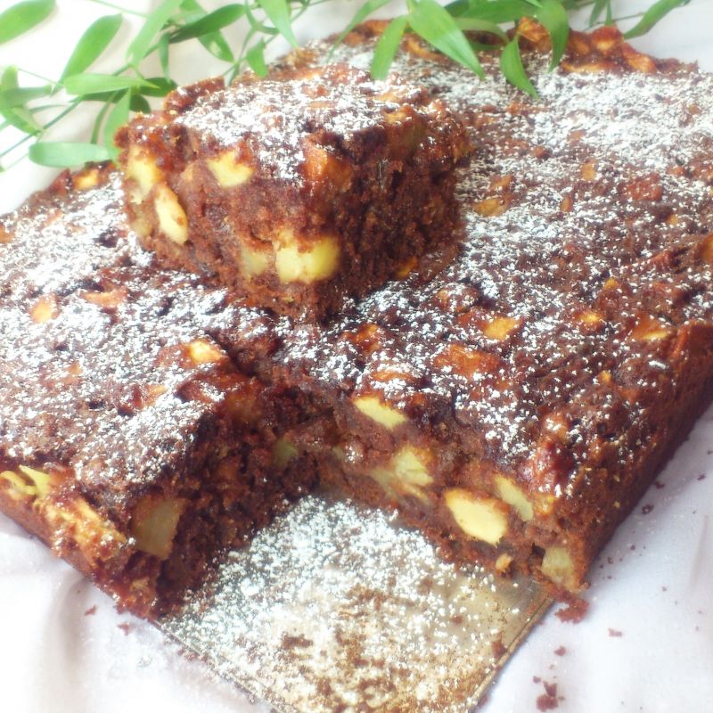 Leniwiec (z jabłkami)