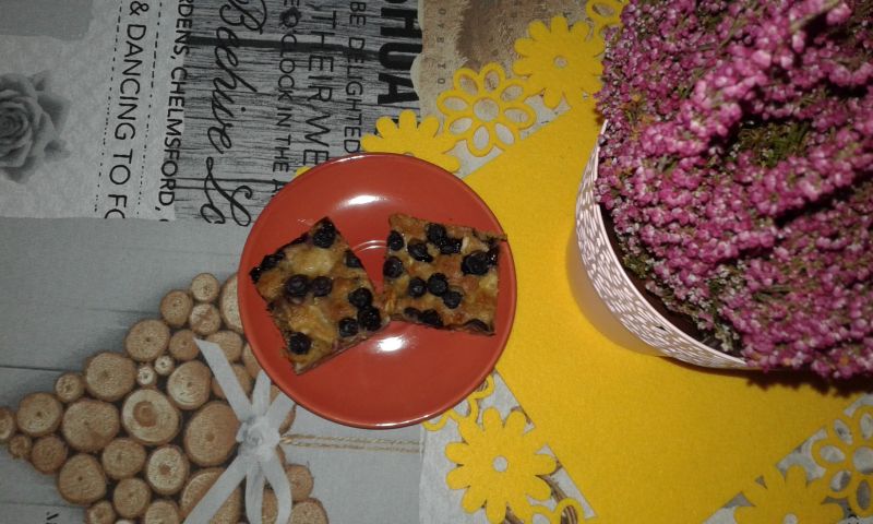 Leniwy karobowiec z owocami  Leniwy karobowiec z owocami