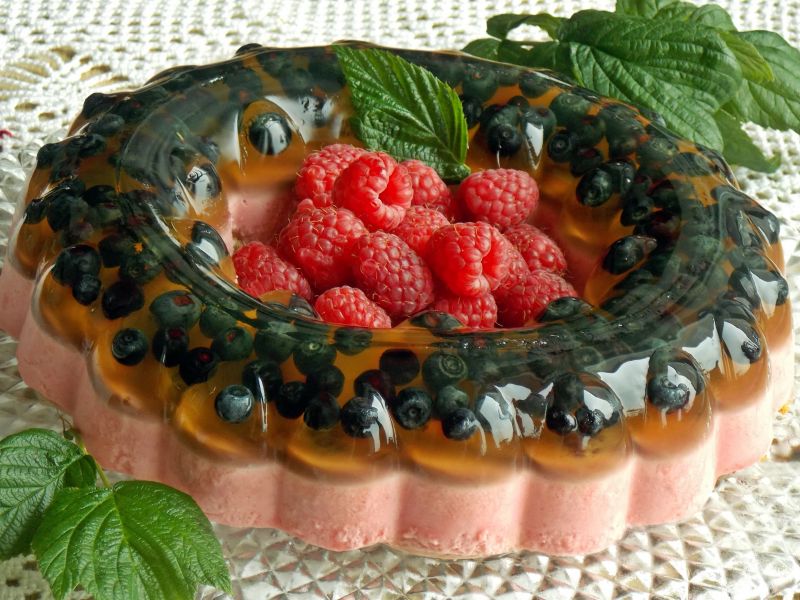 Leśny deser na zimno