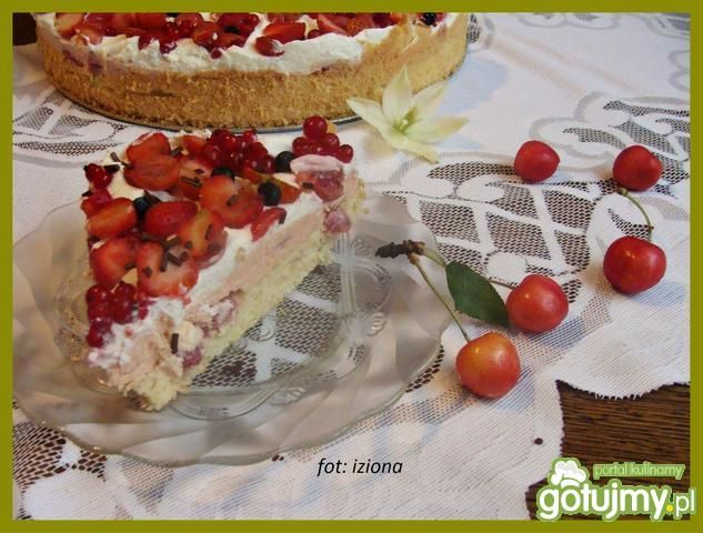 Letni torcik z owocami Letni torcik z owocami