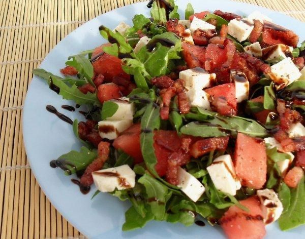 Letnia salatka. Letnia salatka.