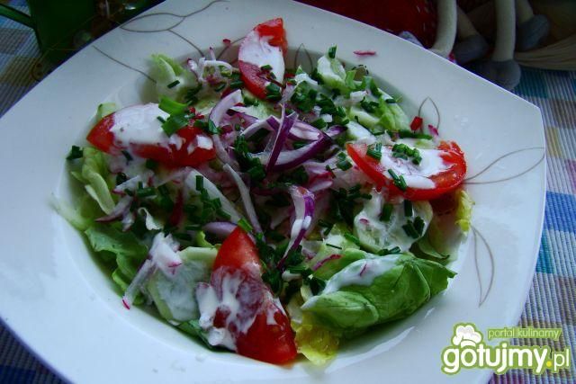 Letnia sałatka do obiadu 