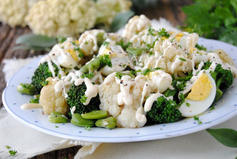 Letnia sałatka, warzywna