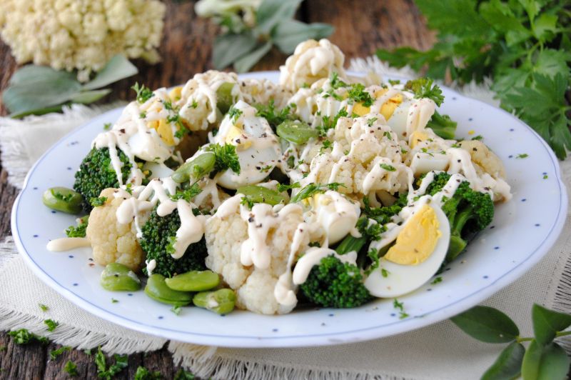 Letnia sałatka, warzywna