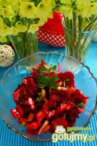 Letnia sałatka z buraczków  Letnia sałatka z buraczków