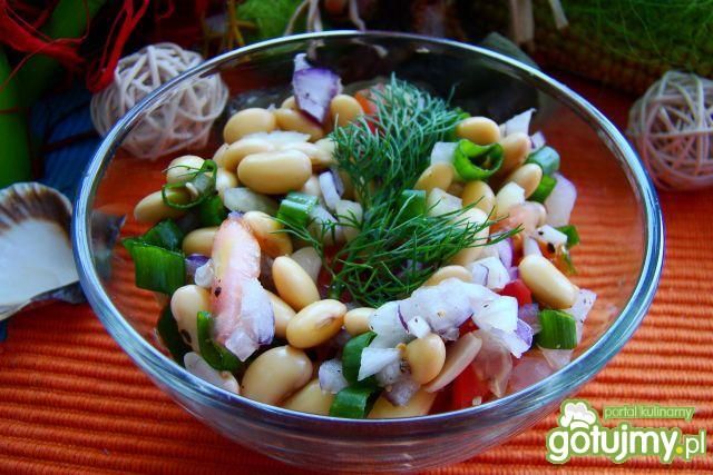 Letnia sałatka z soją 