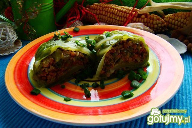 Letnie gołębie z kaszą prażoną 