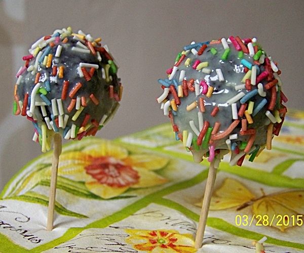 Lizaki z ciastek Oreo  Lizaki z ciastek Oreo