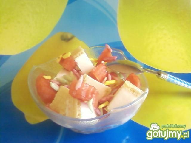 Lodowa kostka z arbuzem. Lodowa kostka z arbuzem.