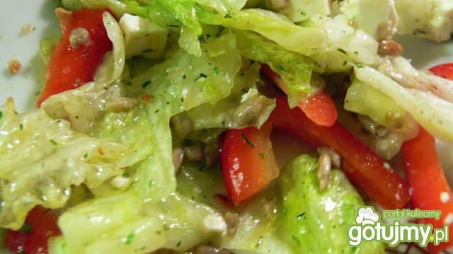 Lodowa z fetą w sosie koperkowym