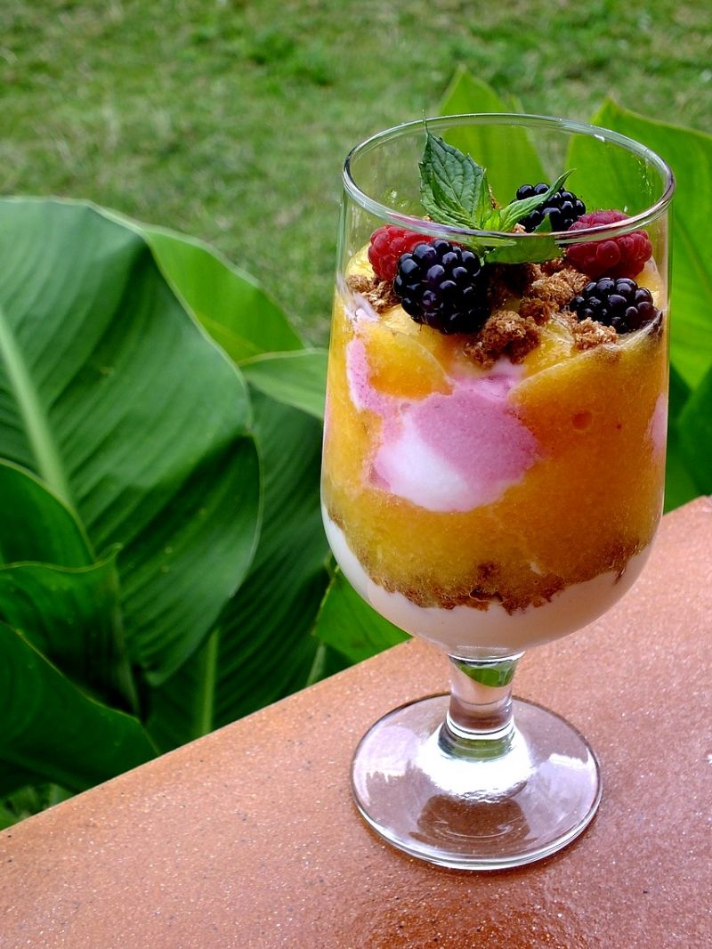 Lodowo - owocowa rozkosz z otrębami Lodowo - owocowa rozkosz z otrębami