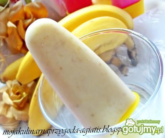 Lody bananowe. Lody bananowe.