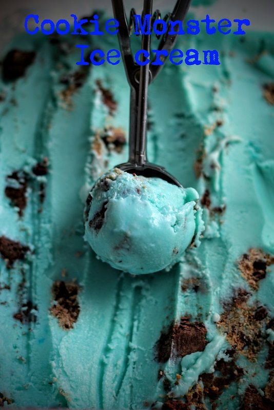 Lody "Ciasteczkowy potwór"