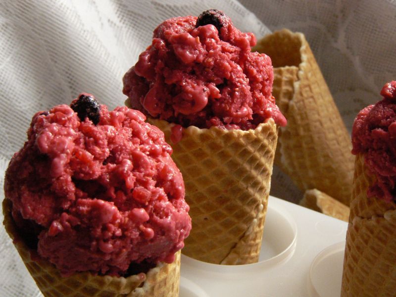 Lody malinowe Lody malinowe