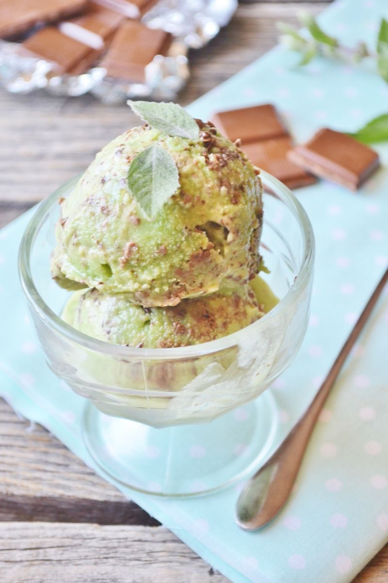 Lody miętowo-czekoladowe Lody miętowo-czekoladowe