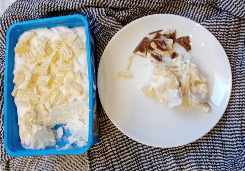 Lody na mleku kokosowym i mascarpone Lody na mleku kokosowym i mascarpone