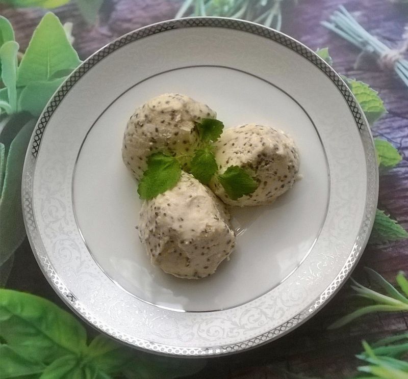 Lody orzechowe z chia Lody orzechowe z chia
