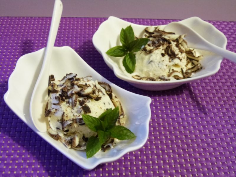 Lody podwójnie miętowe