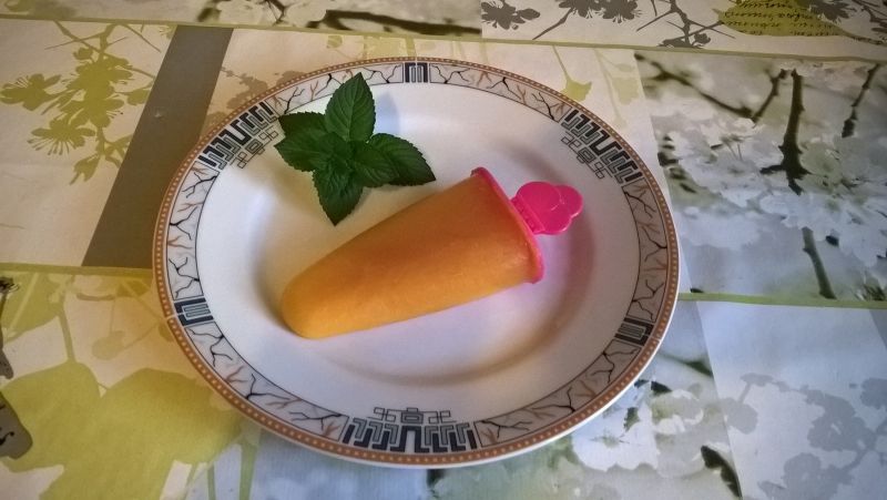 Lody pomarańczowe Lody pomarańczowe