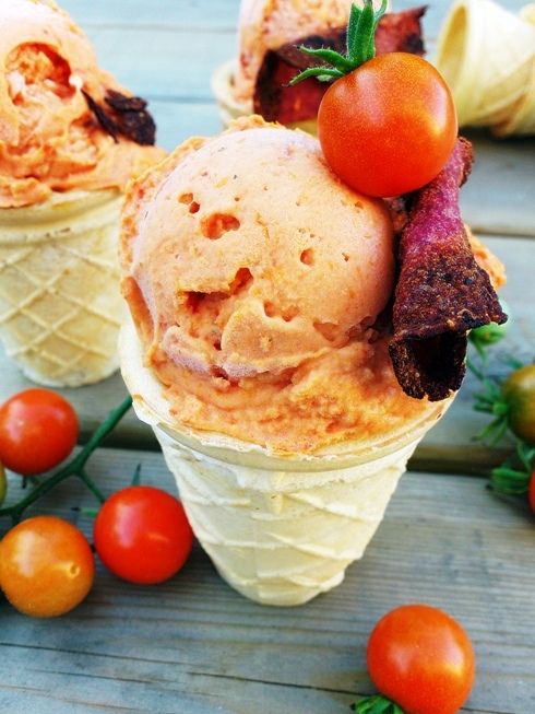 Lody pomidorowe Lody pomidorowe