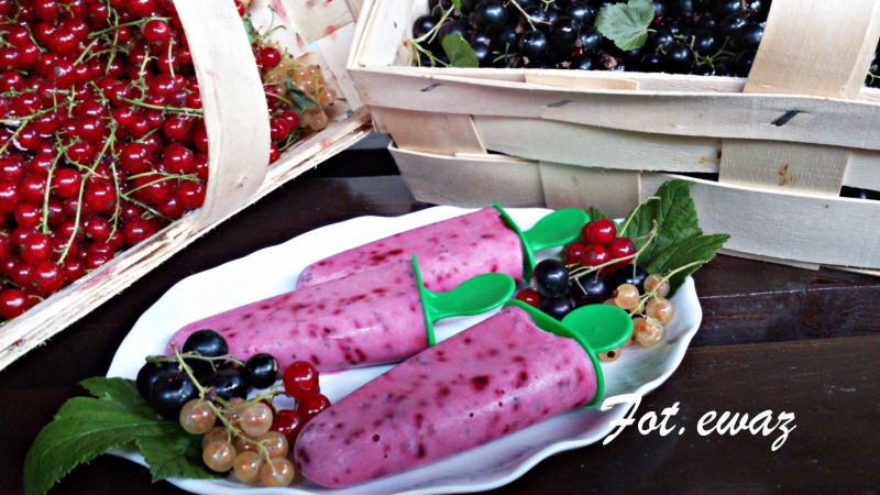 Lody porzeczkowe Lody porzeczkowe