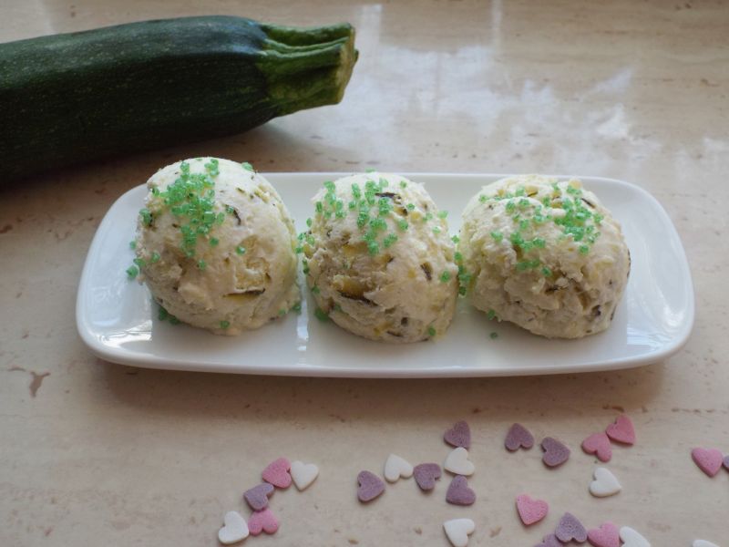 Lody śmietankowo-cytrynowe z cukinią